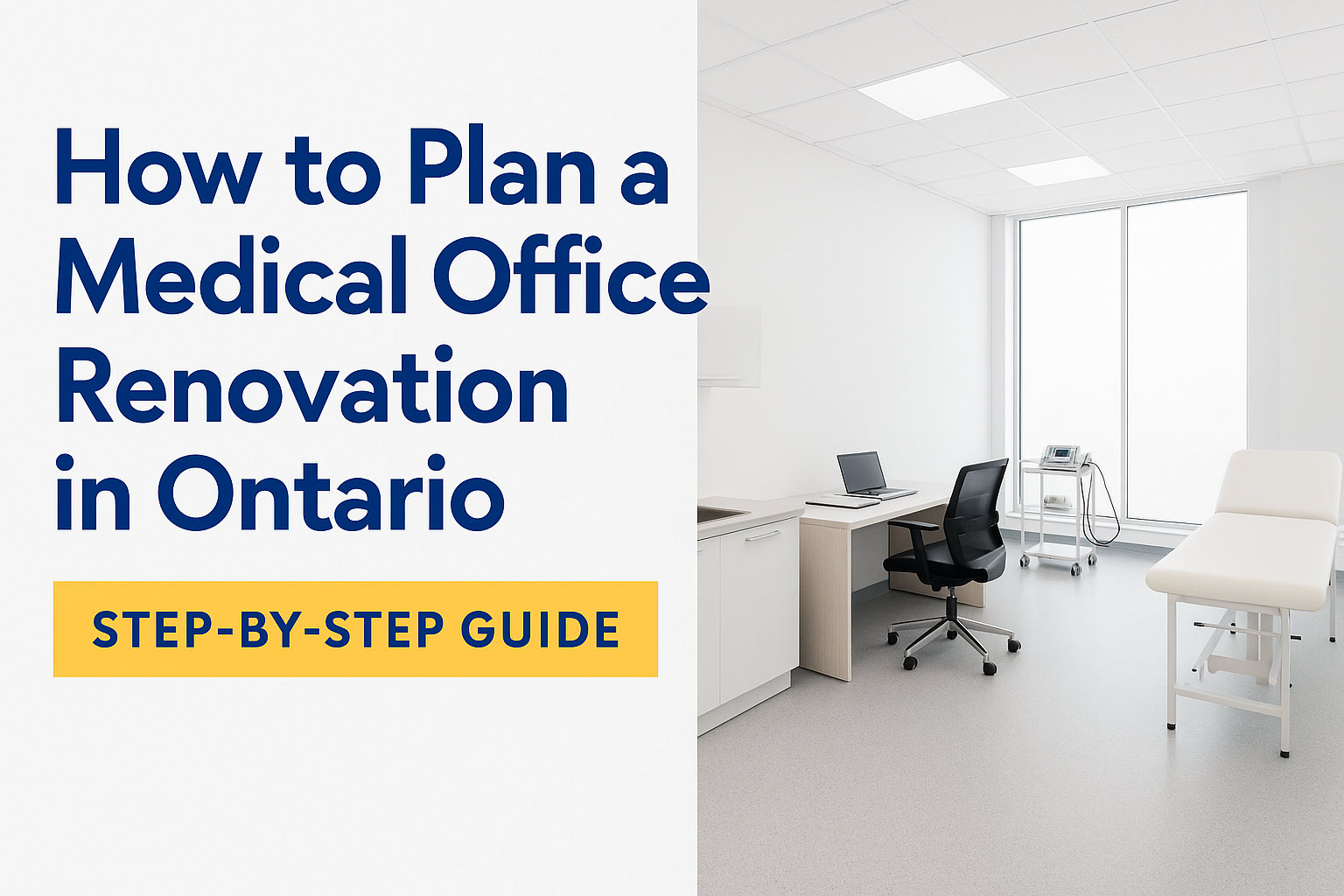 How to Plan a Medical Office Renovation in Ontario – Step-by-Step Guide for Healthcare Professionals 1 How to plan medical office renovation in ontario guide