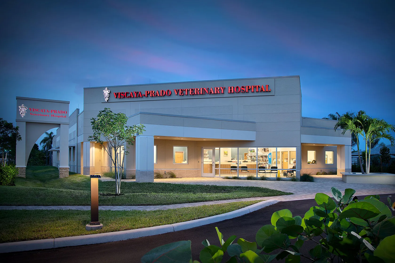 StevensConstruction ViscayaVetHospital Entrance