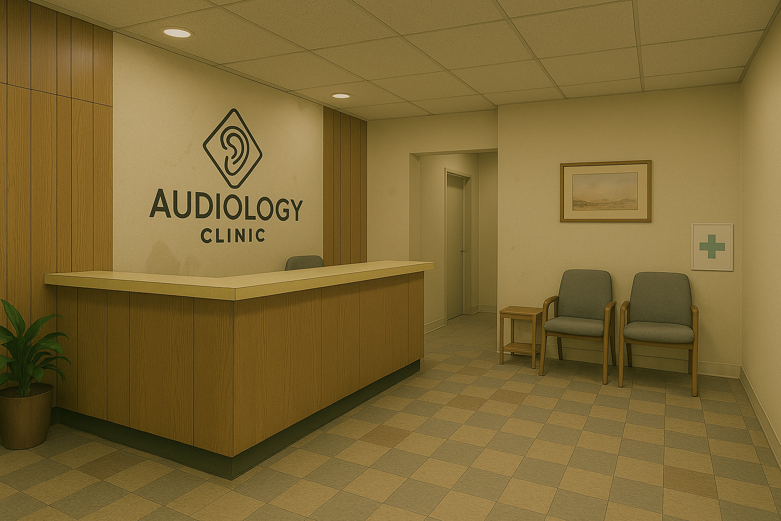 audiology clinic before renovation