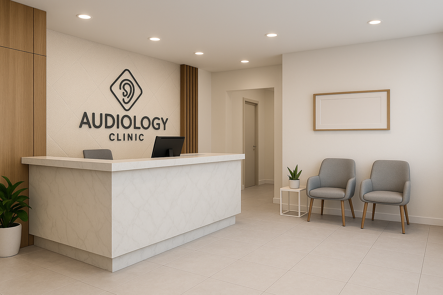 audiology clinic after renovation
