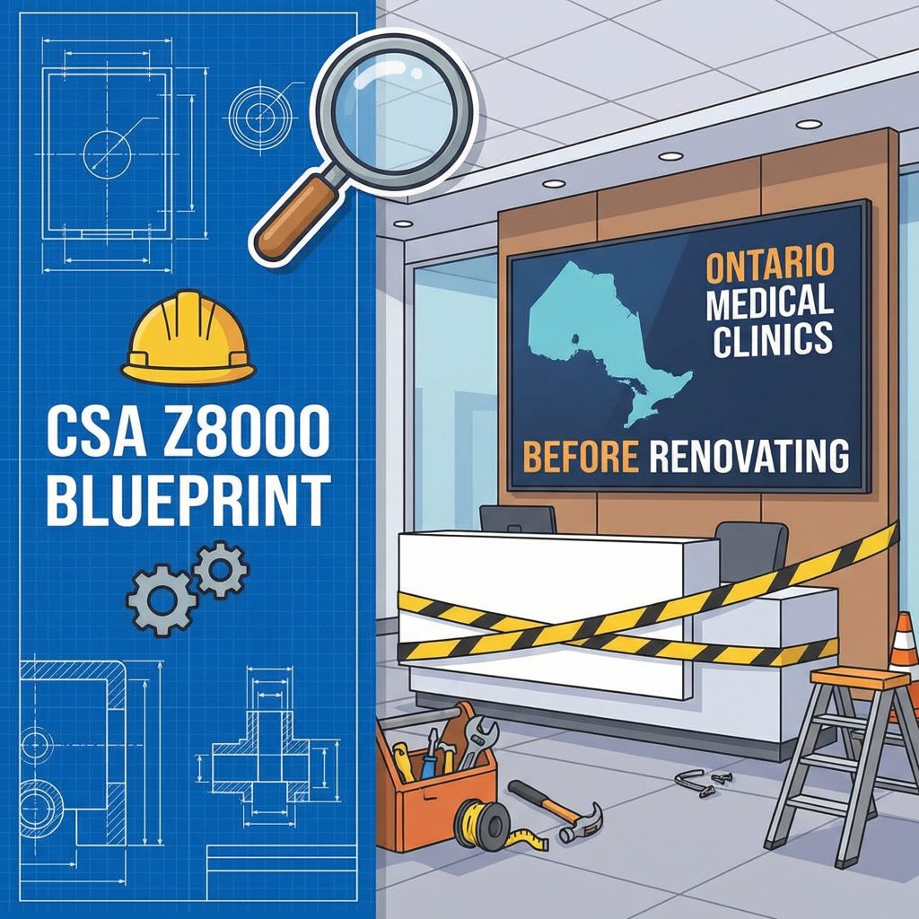 The CSA Z8000 Blueprint: What Ontario Medical Clinics Must Know Before Renovating