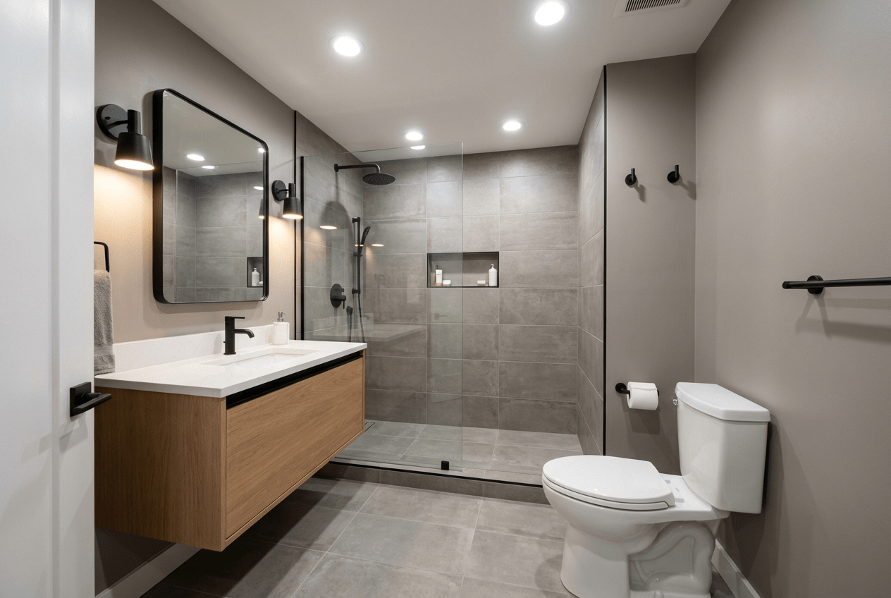 Concord Basement Bathroom