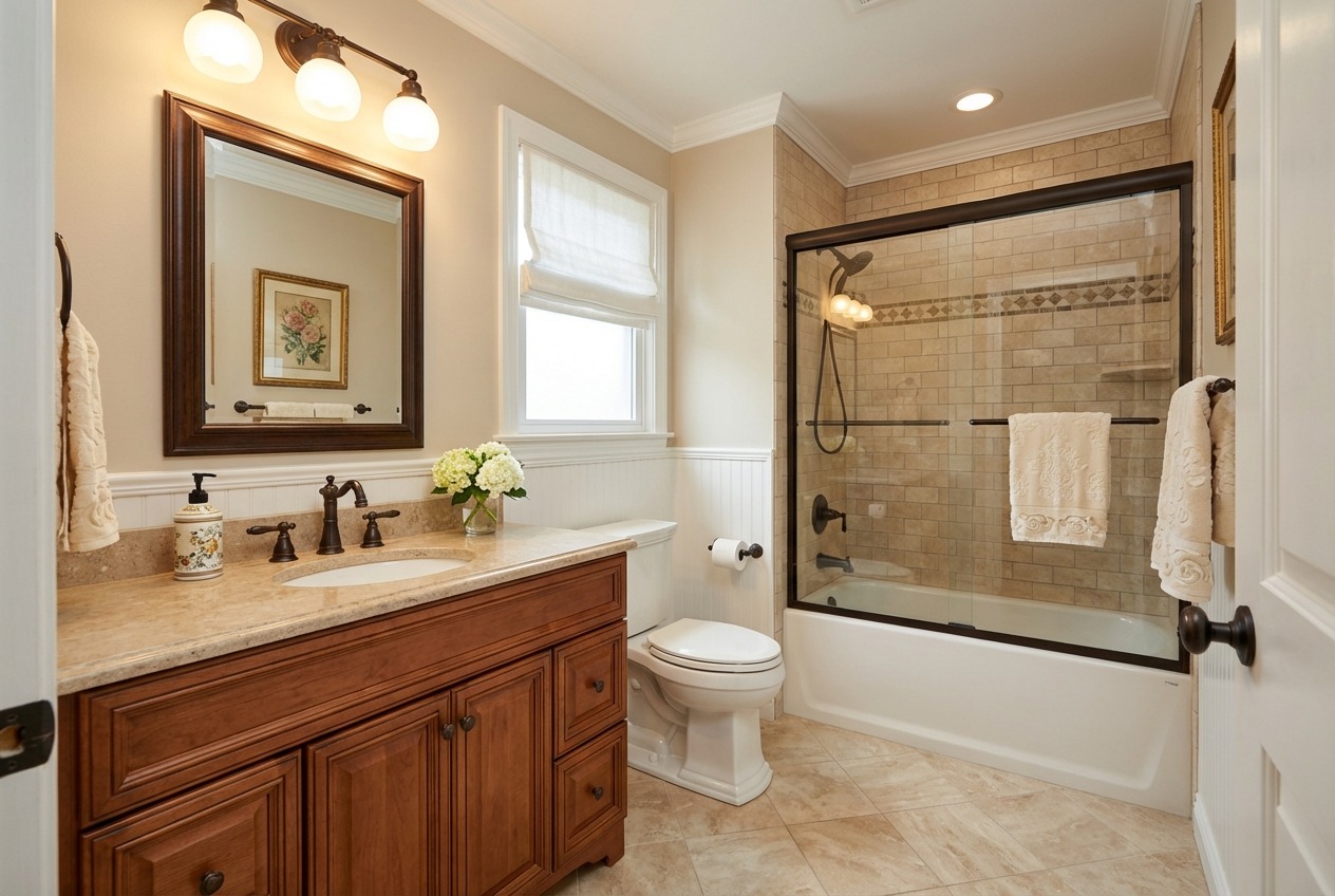 Guest bathroom renovation