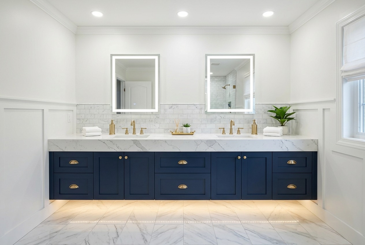 Master bathroom remodel
