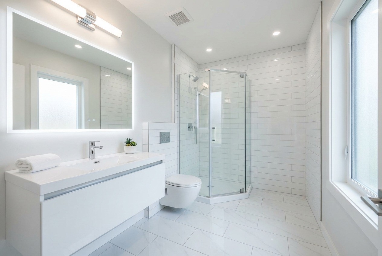 Small bathroom transformation