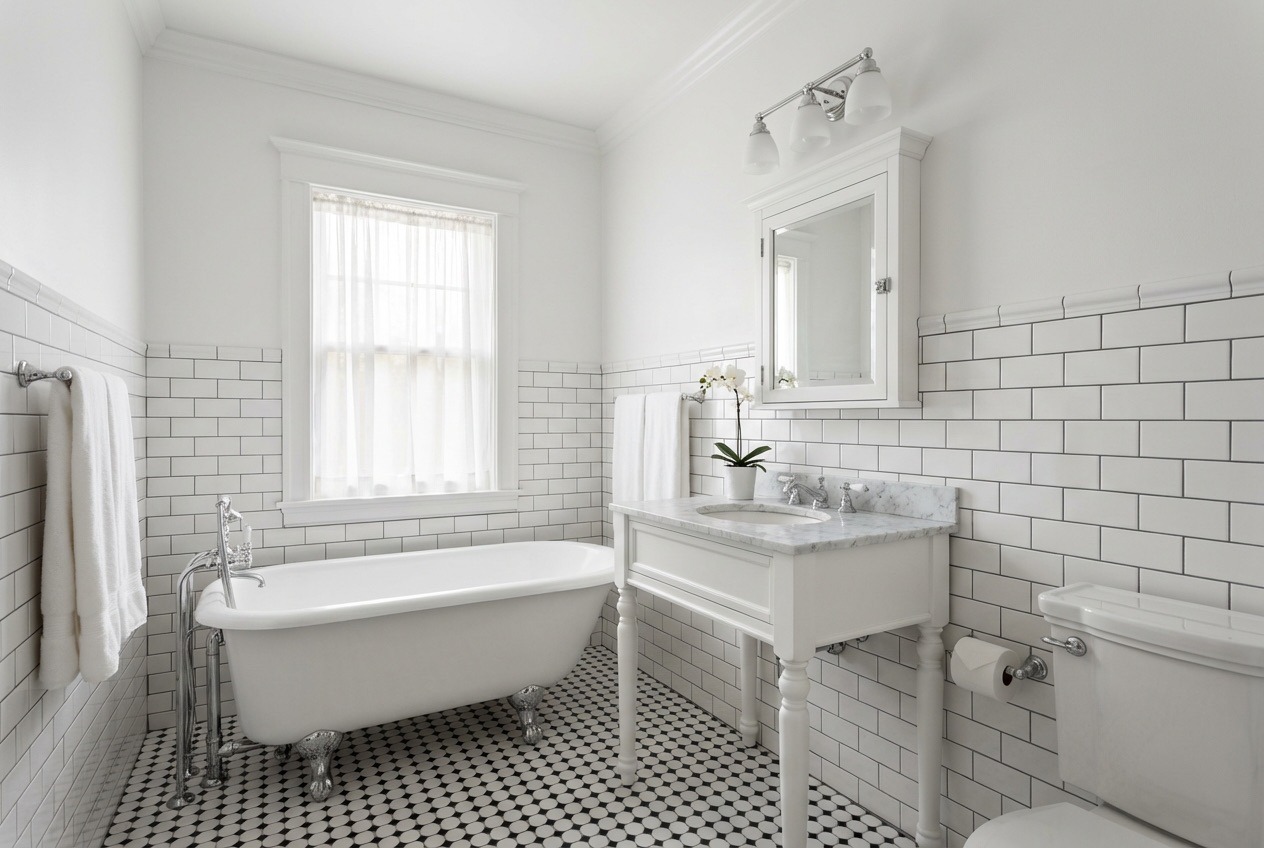 Mill Pond Guest Bath