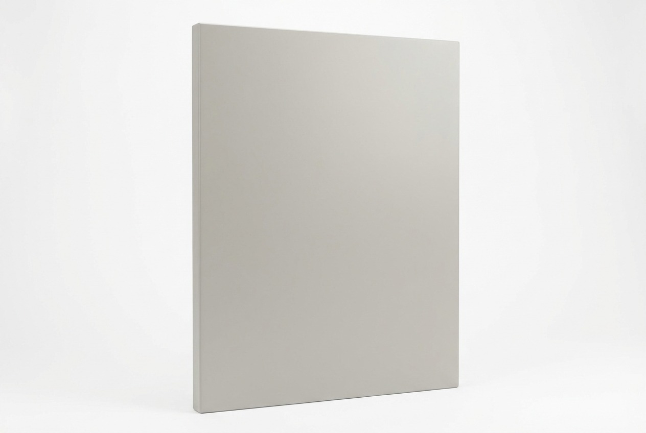 Flat panel slab cabinet door - modern minimalist design